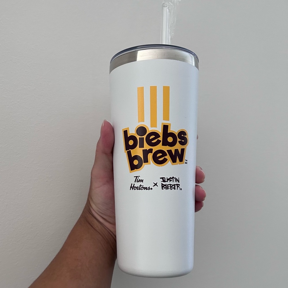 Justin Bieber x Tim Hortons Tumbler - Limited Edition